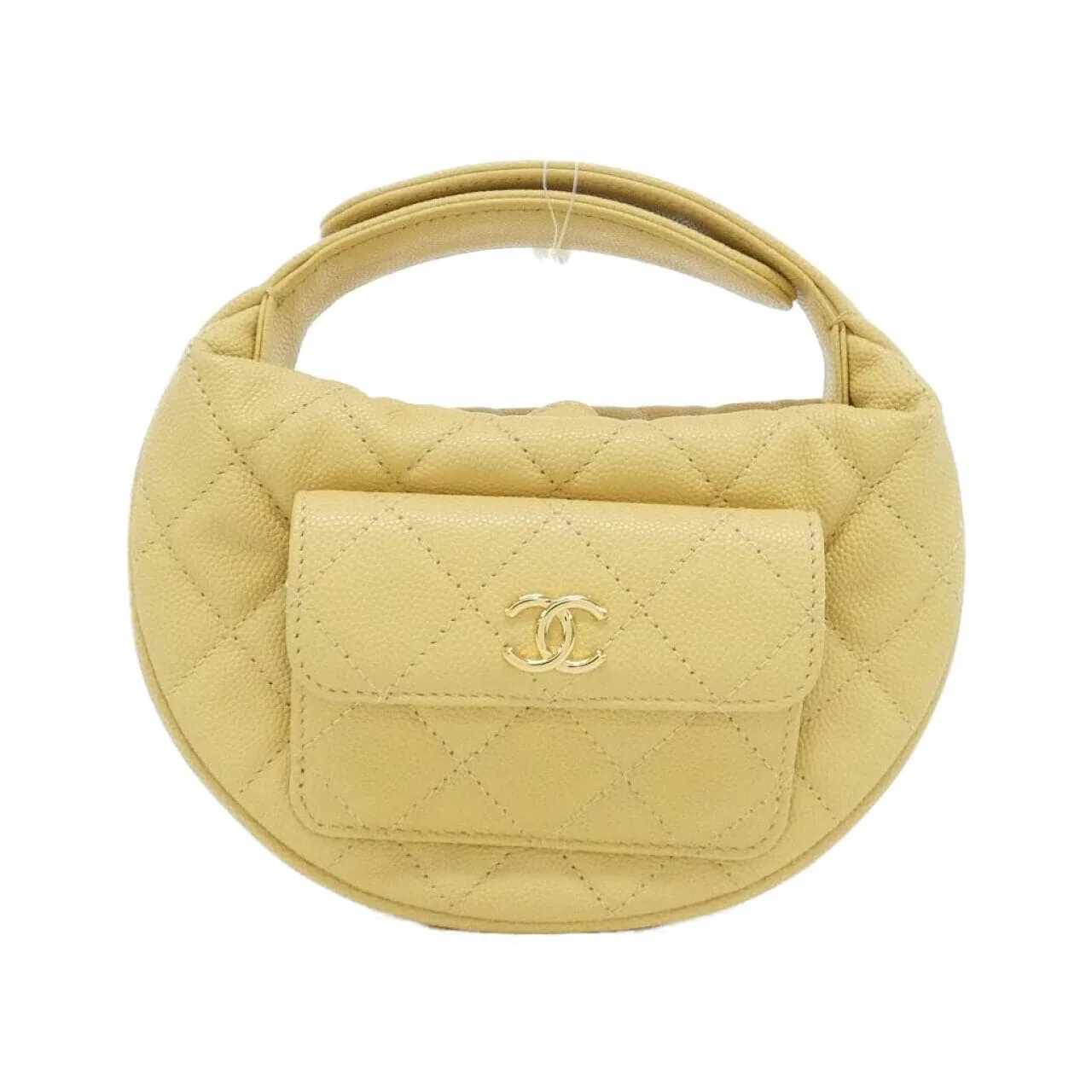 CHANEL Chanel 19 AP3467 手提包 荔枝紋牛皮 Yellow