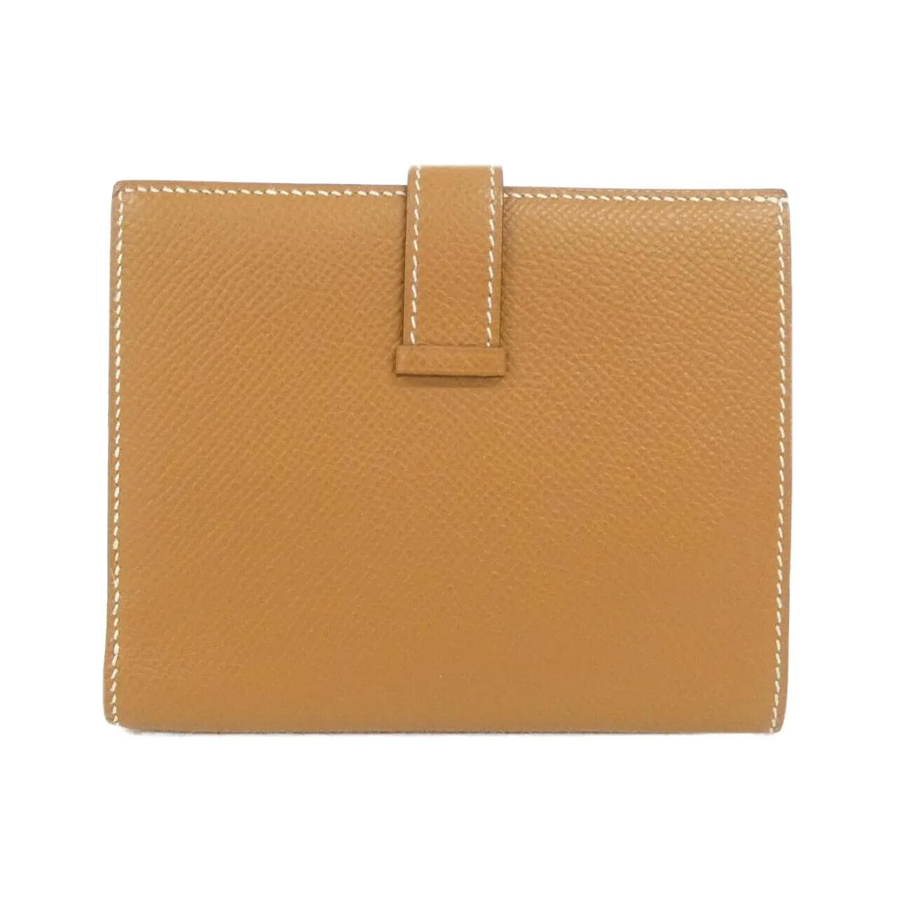 HERMES 039790CK Wallet Epsom Gold Epsom Leather Rank A - Thumbnail 2