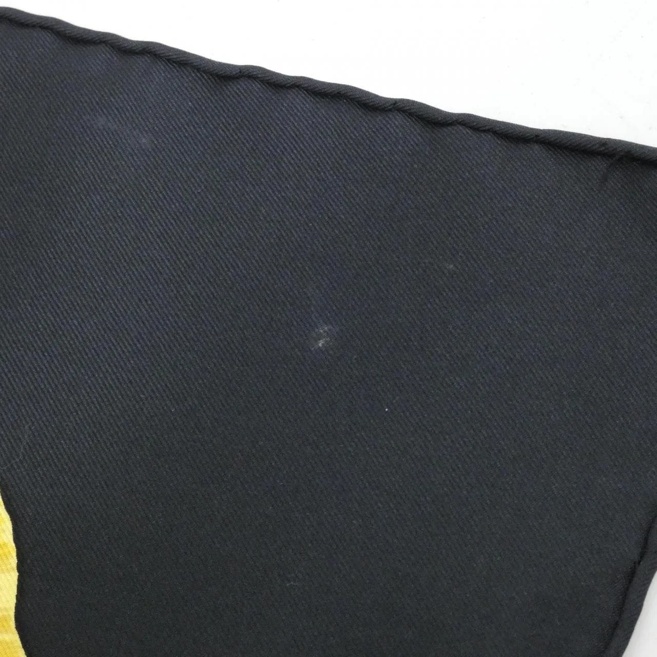 HERMES Scarf Black Rank A - Thumbnail 3