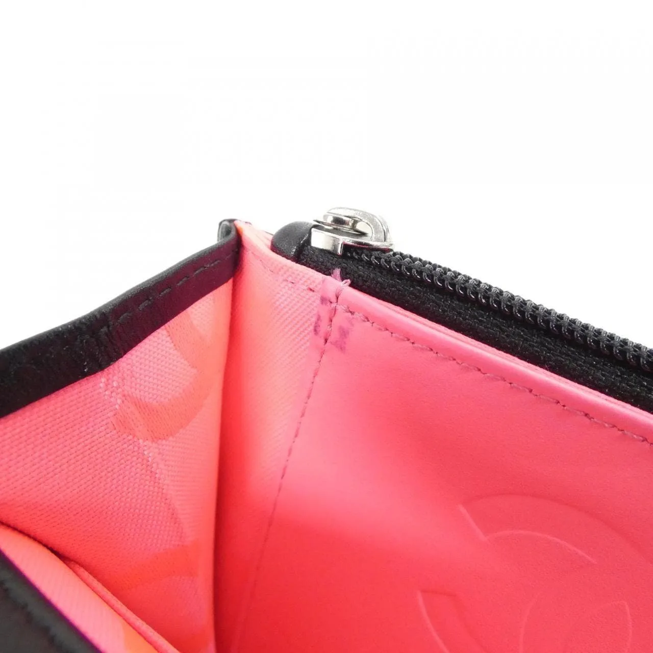 CHANEL Cambon 46646 Wallet Patent Leather Black Patent Leather Rank A - Thumbnail 10