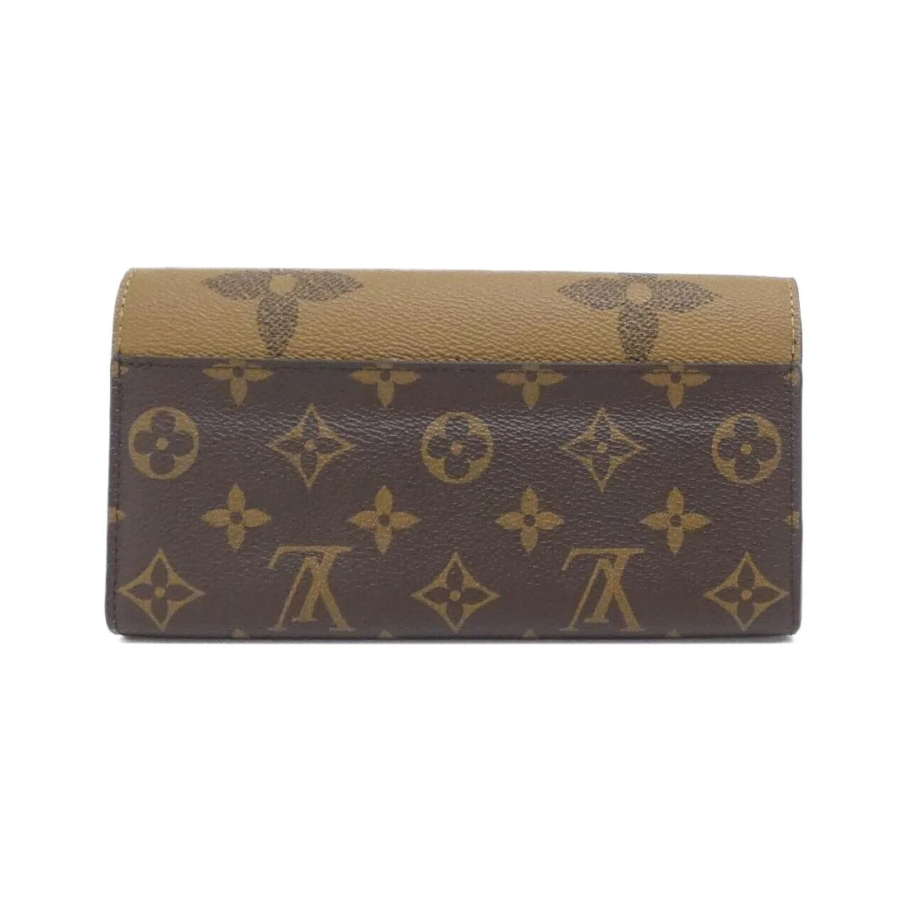 LOUIS VUITTON M80726 Wallet Monogram 黑色 Monogram 中古品A - 縮圖 2