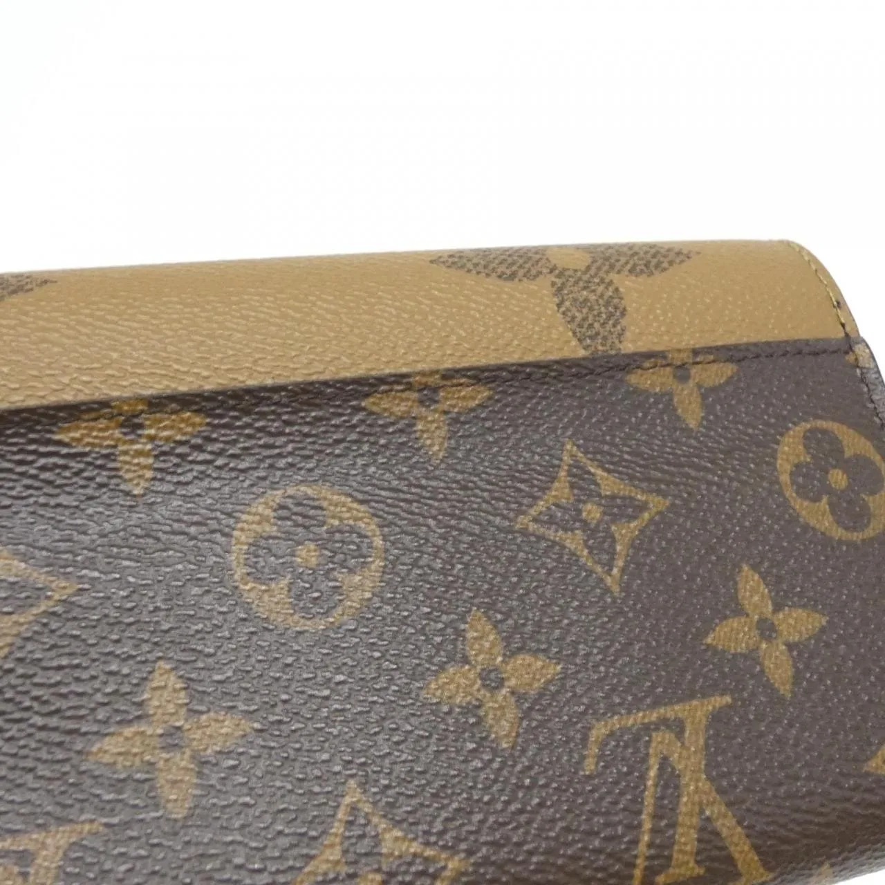 LOUIS VUITTON M80726 Wallet Monogram 黑色 Monogram 中古品A - 縮圖 3