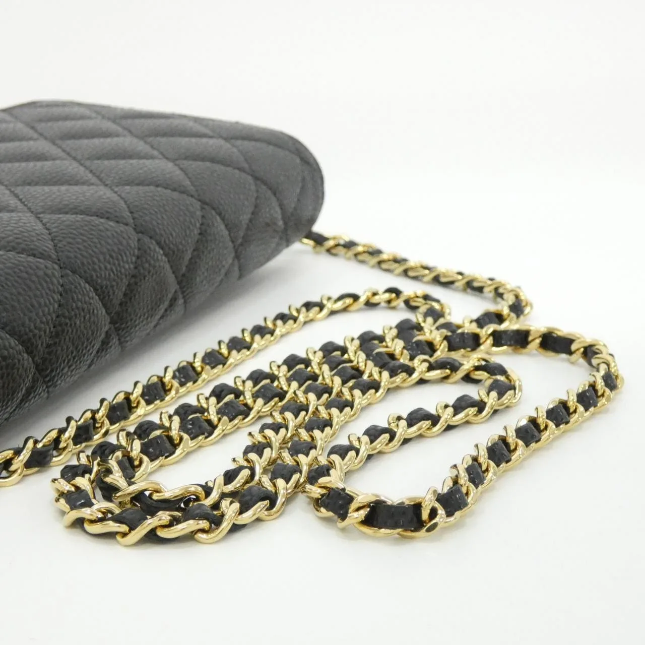 CHANEL AP4241 Wallet Grained Calfskin