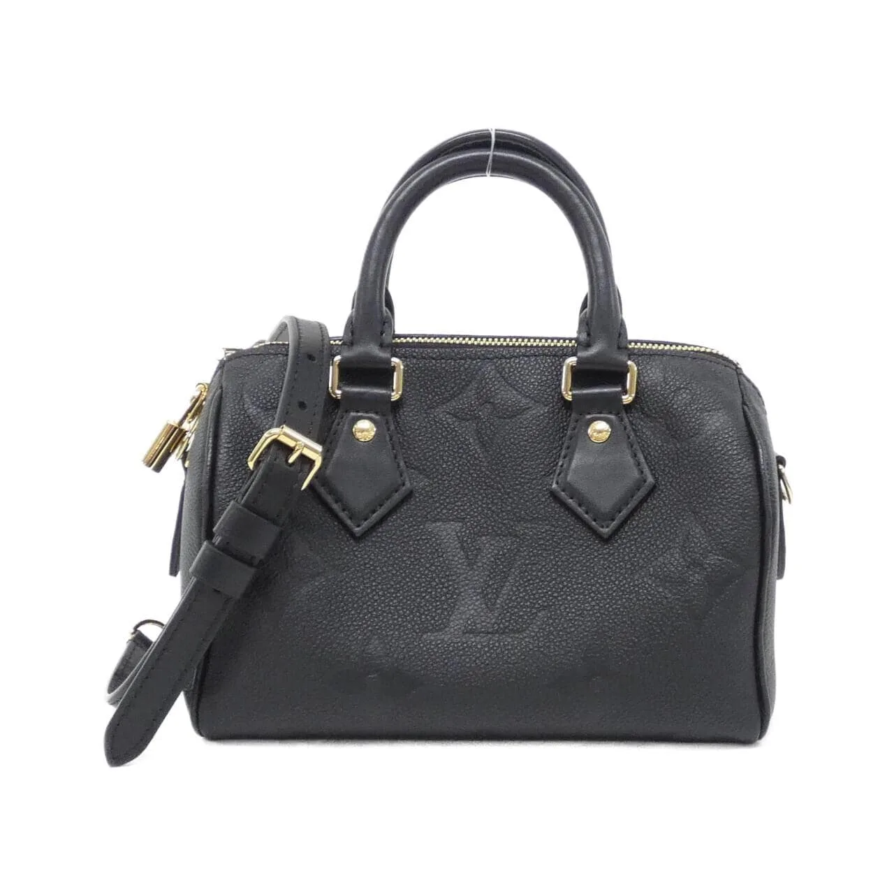 LOUIS VUITTON Speedy M58953 Boston Monogram Black