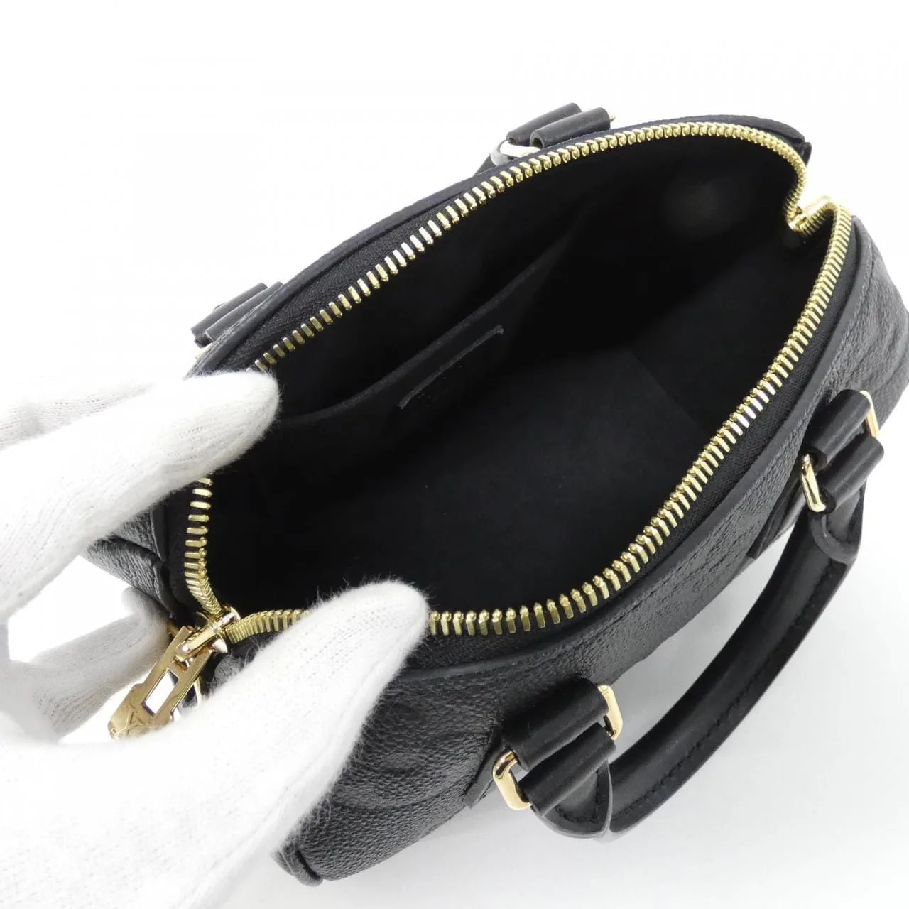 LOUIS VUITTON Speedy M58953 Boston Monogram Black Monogram Rank A - Thumbnail 9