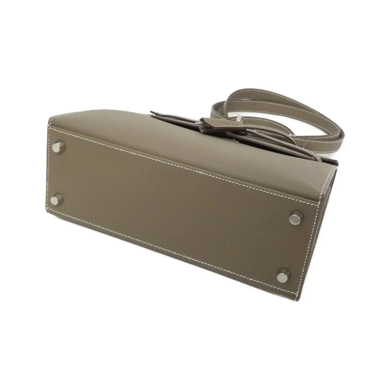 HERMES Kelly 038416CK Handbag Epsom Etoupe Epsom Leather Unused - Thumbnail 3