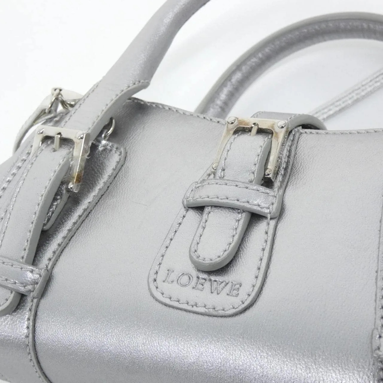 LOEWE Handbag Leather 4