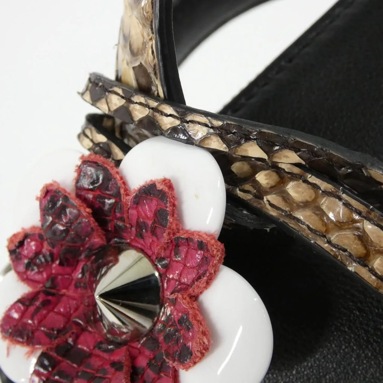FENDI By The Way 8BL135 7VX 手提包 蟒蛇皮 4