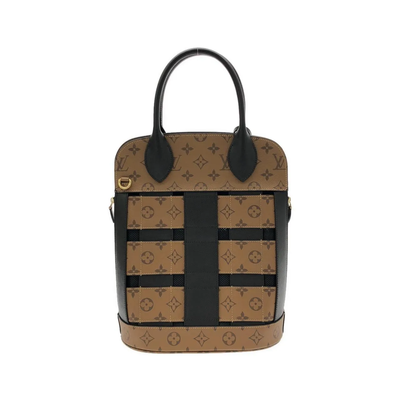 LOUIS VUITTON M44111 Tote Canvas Black Canvas Rank A - Thumbnail 2