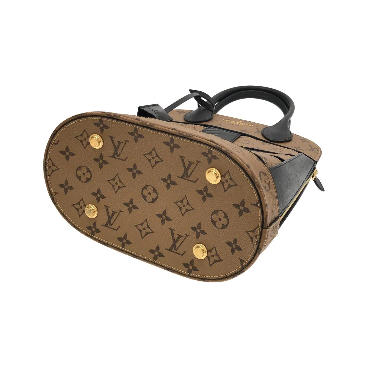 LOUIS VUITTON M44111 Tote Canvas Black Canvas Rank A - Thumbnail 3