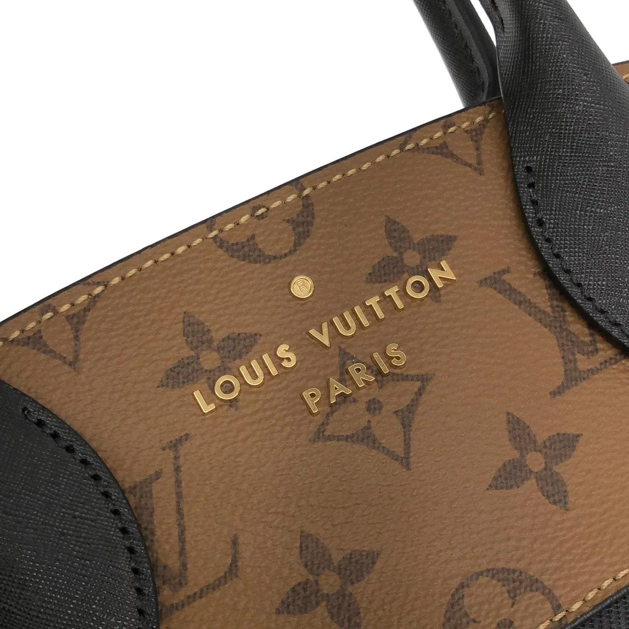 LOUIS VUITTON M44111 Tote Canvas Black Canvas Rank A - Thumbnail 5