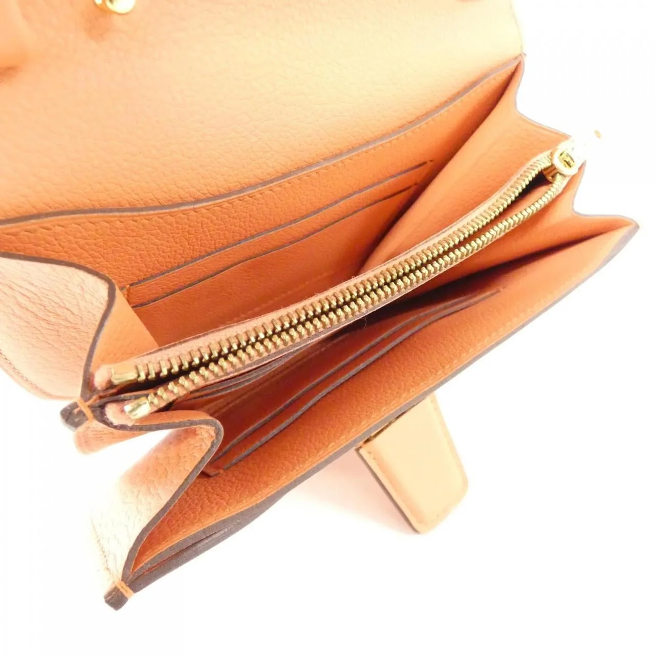 HERMES 067394CC Wallet Black Rank A - Thumbnail 9