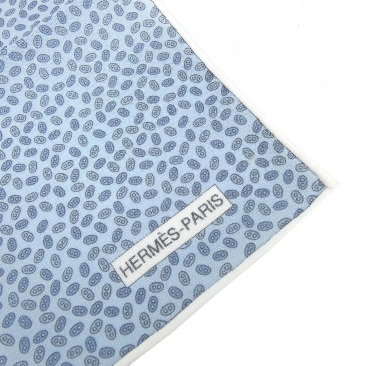 HERMES Wallet Cotton Blue Cotton Rank A - Thumbnail 2