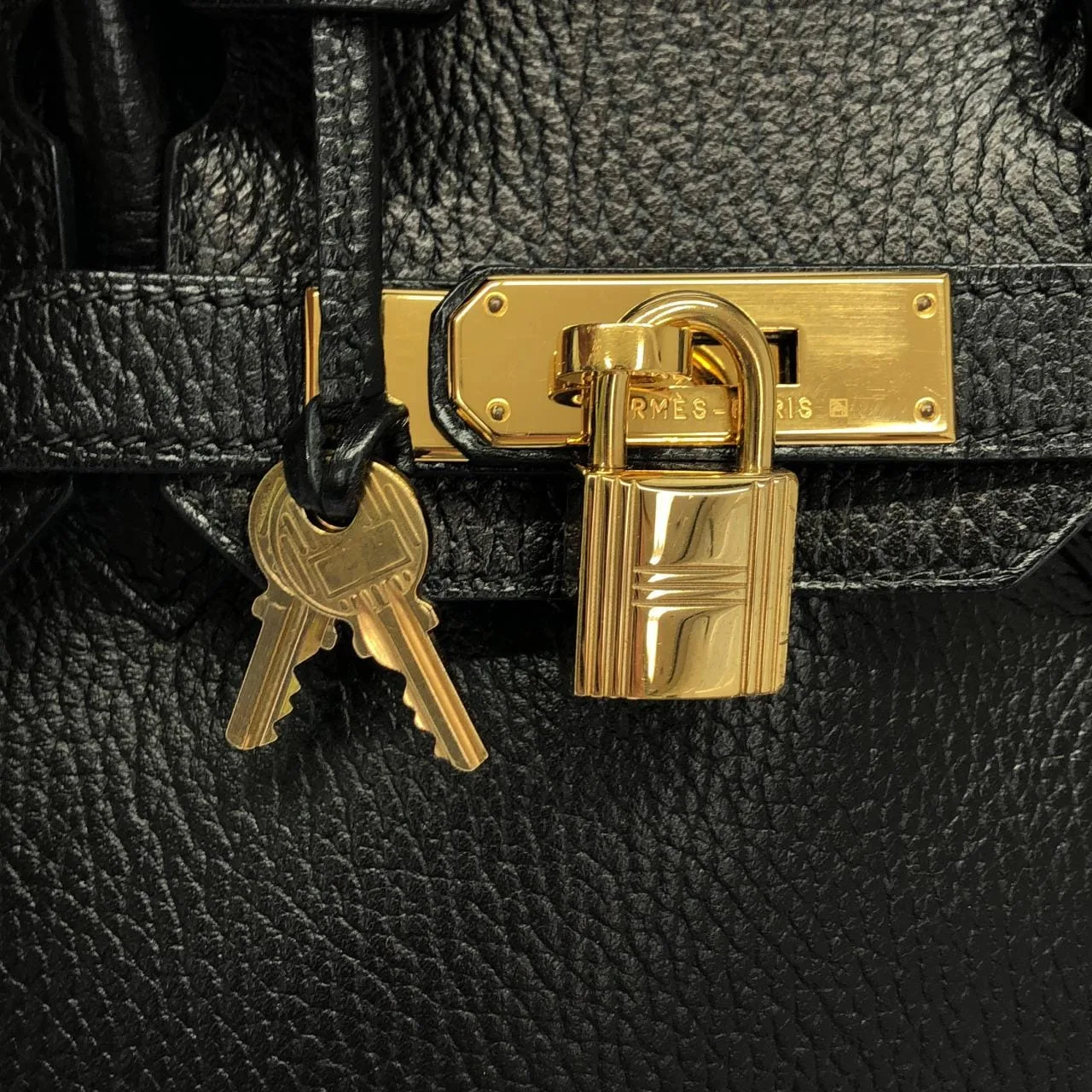 HERMES Birkin 021713CC Handbag Black Rank A - Thumbnail 4