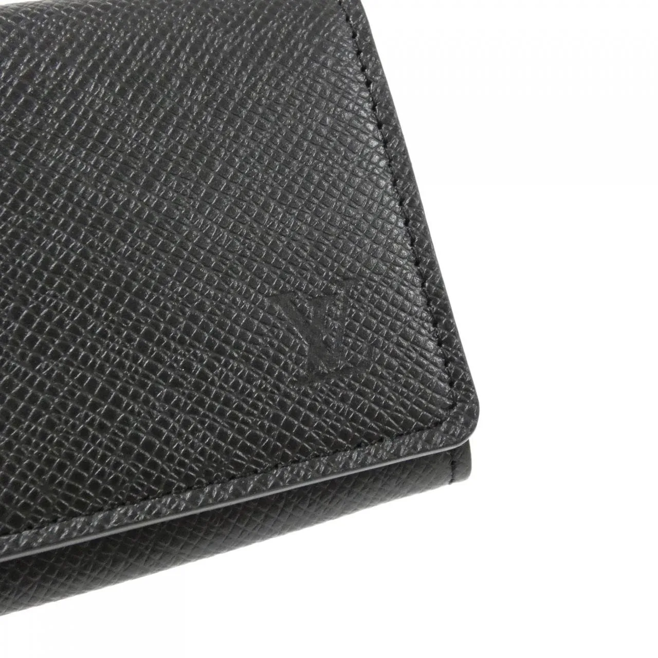 LOUIS VUITTON M64595 卡片套 黑色 中古品A - 縮圖 3