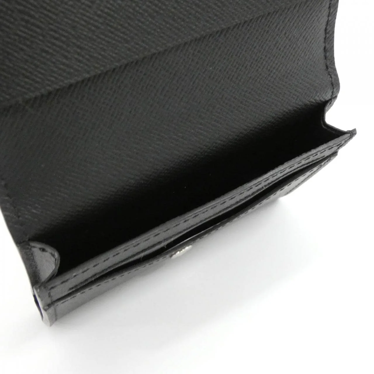 LOUIS VUITTON M64595 卡片套 黑色 中古品A - 縮圖 5