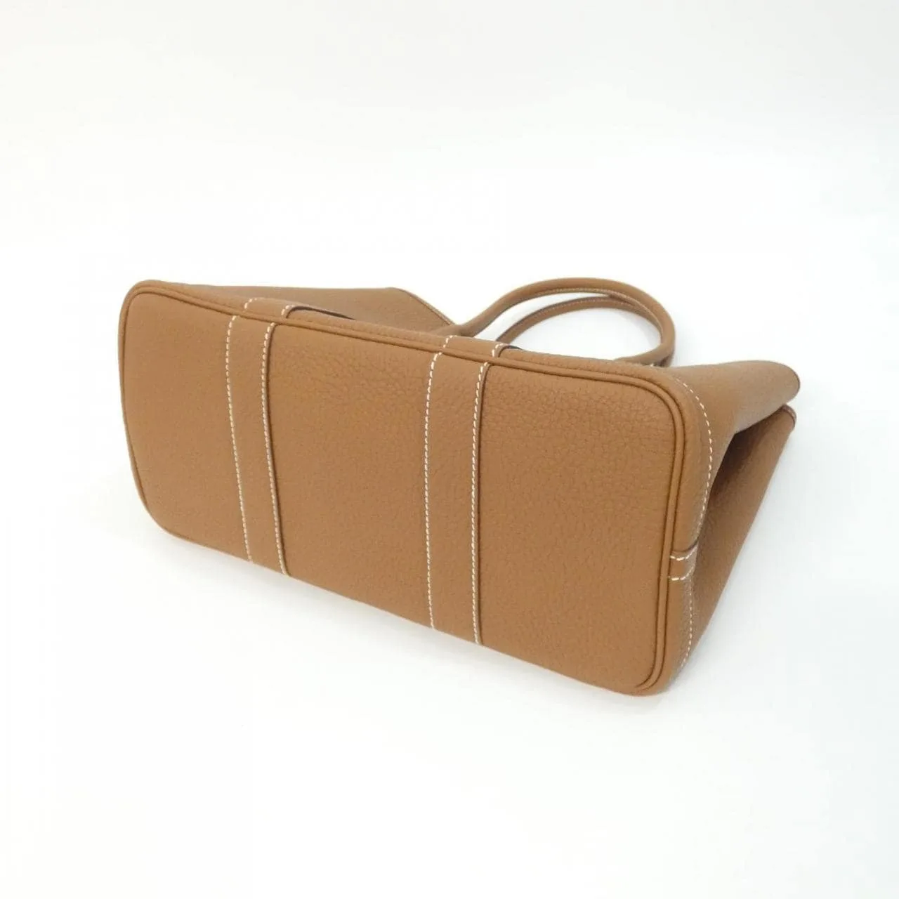 HERMES Garden Party 051568CK Tote Gold Unused - Thumbnail 2