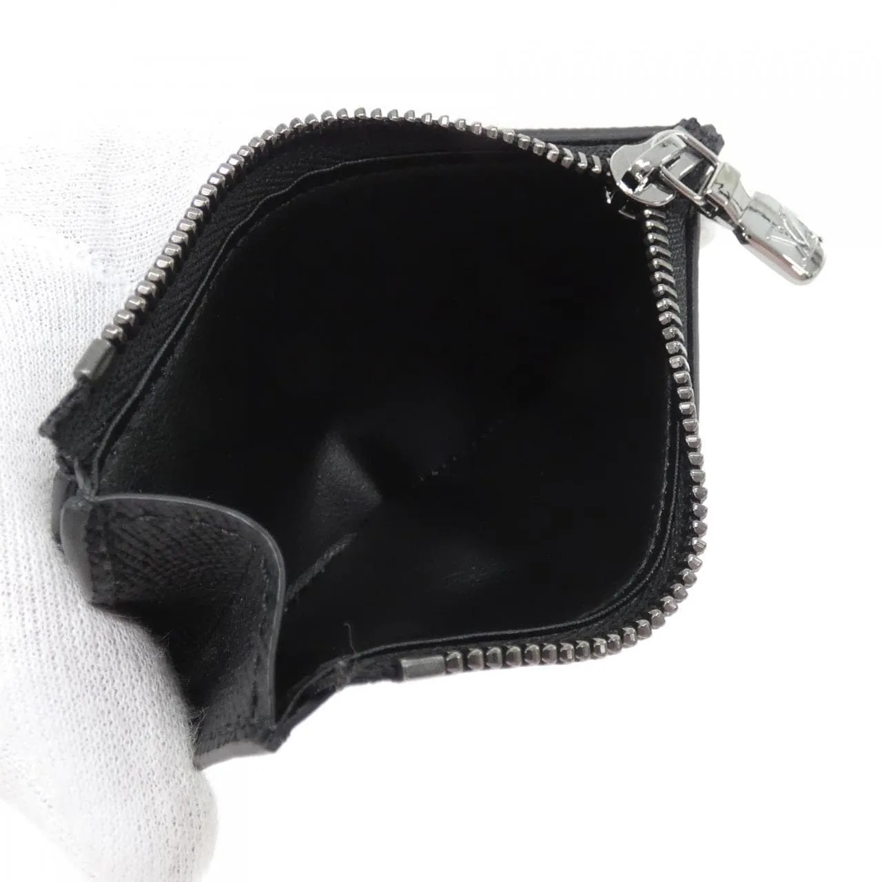 LOUIS VUITTON Eclipse M12598 銀包 Monogram 黑色 Monogram 中古品A - 縮圖 5