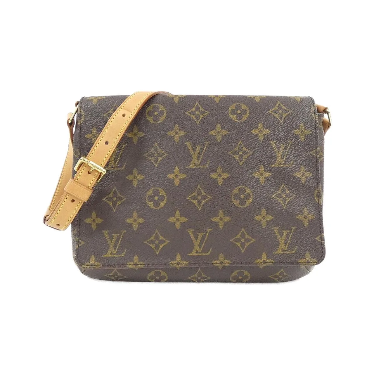 LOUIS VUITTON Musette M51257 Shoulder Monogram Black