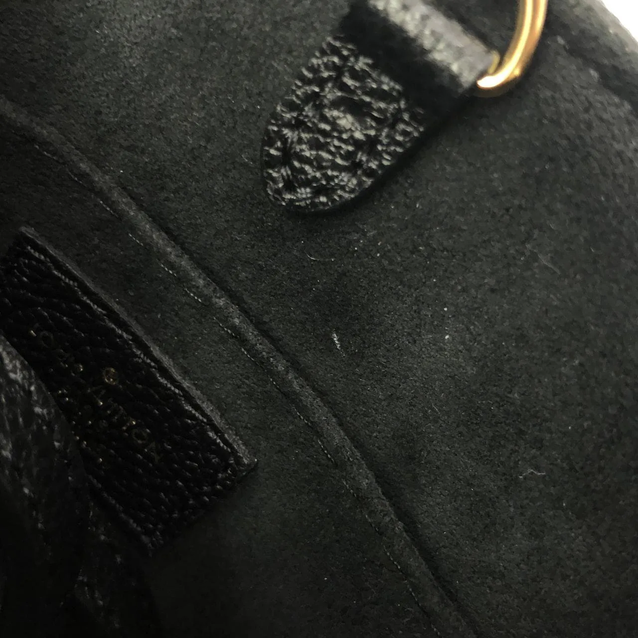 LOUIS VUITTON OnTheGo M46993 手提包 Monogram 黑色 Monogram 中古品A - 縮圖 7