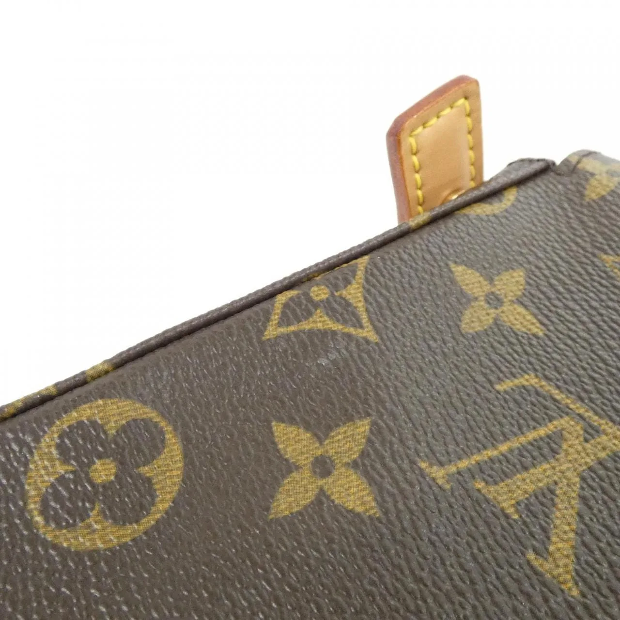 LOUIS VUITTON Looping M51147 Shoulder Monogram 黑色 Monogram 中古品A - 縮圖 4