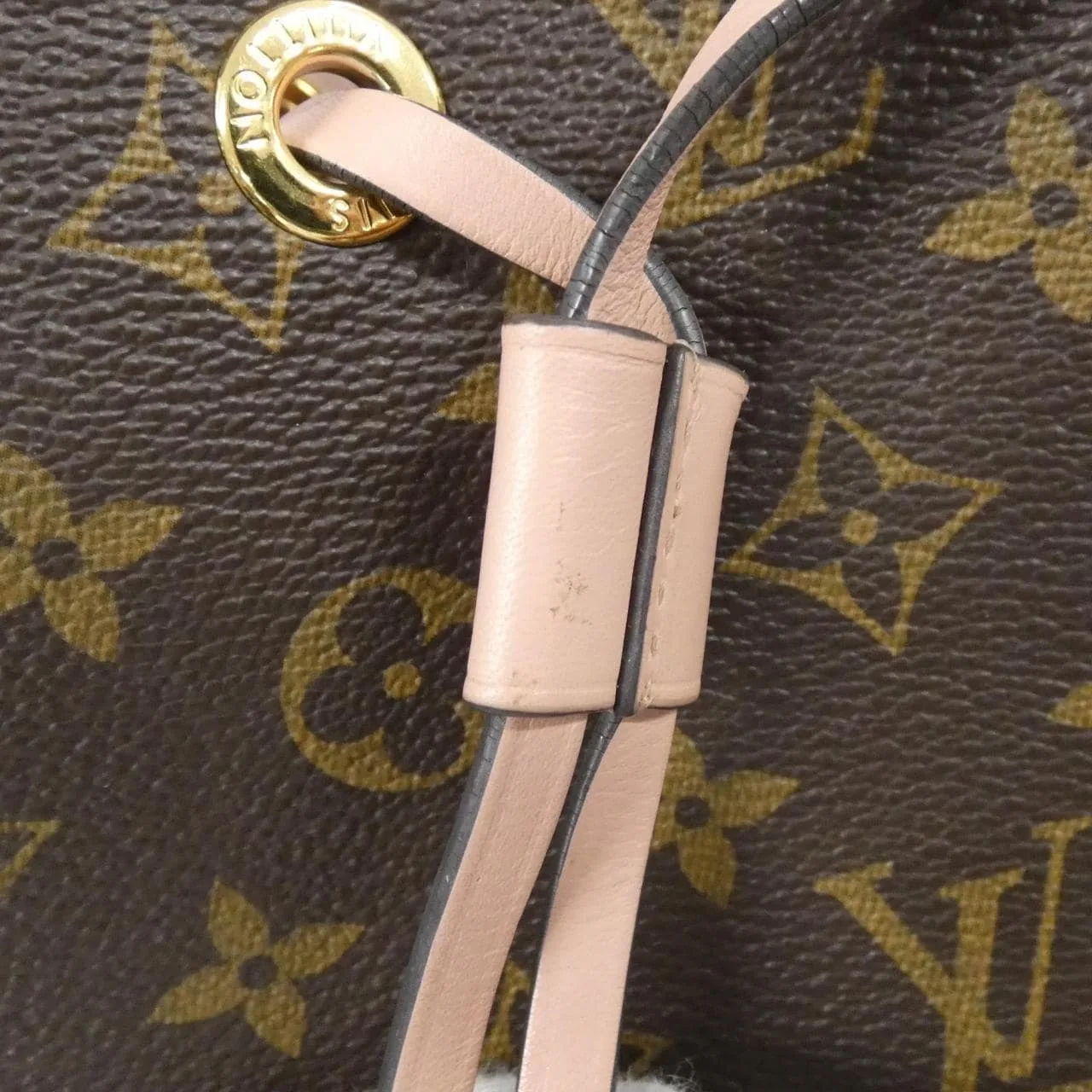 LOUIS VUITTON M44022 Shoulder Monogram 黑色 Monogram 中古品A - 縮圖 4