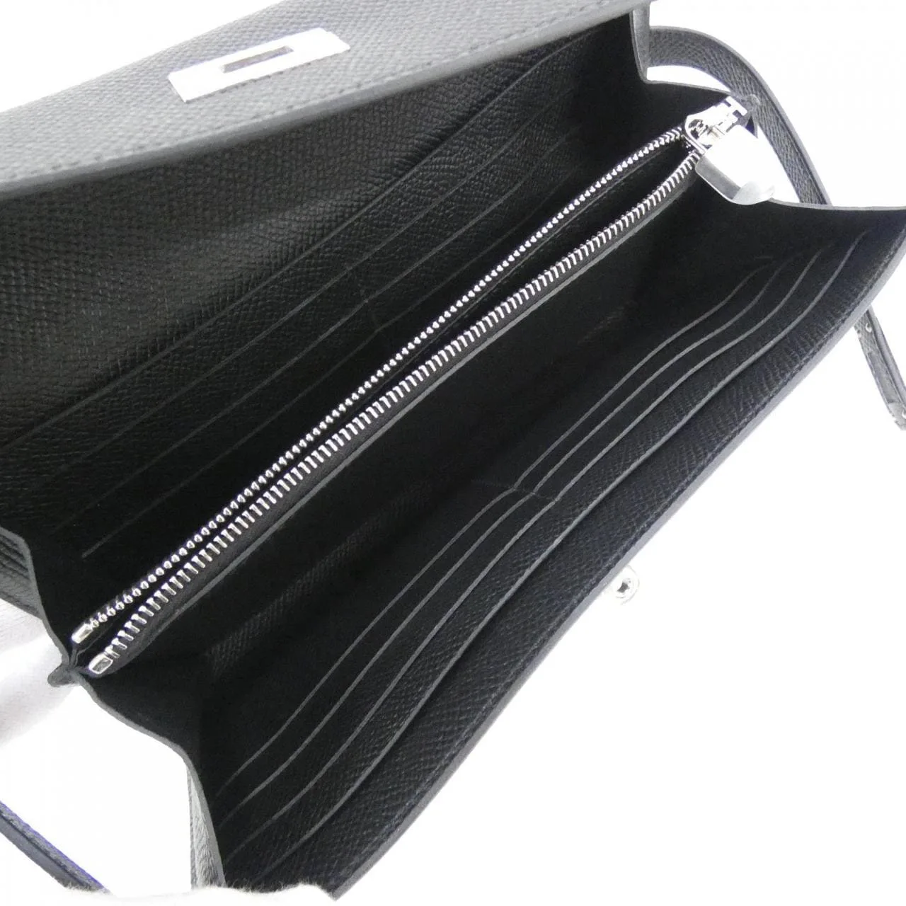 HERMES Kelly 051300CK Wallet Epsom 3