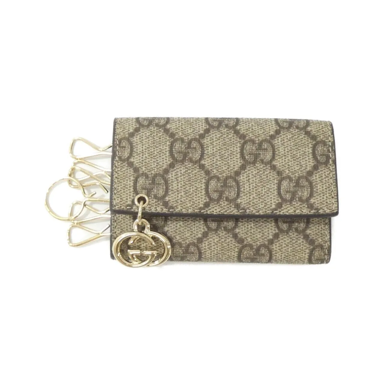 GUCCI 212111 KGDDG 鎖匙包 帆布