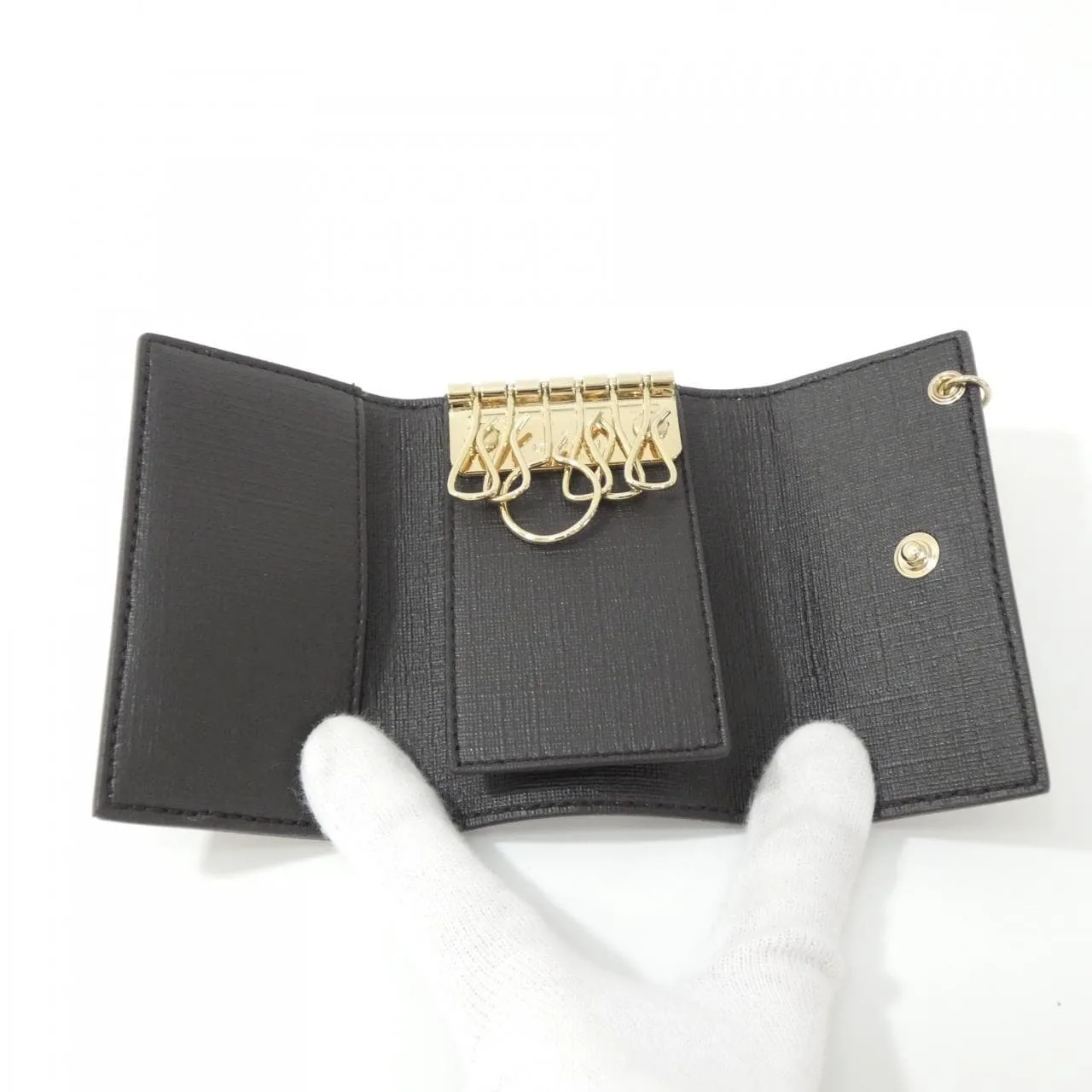 GUCCI 212111 KGDDG 鎖匙包 帆布 3