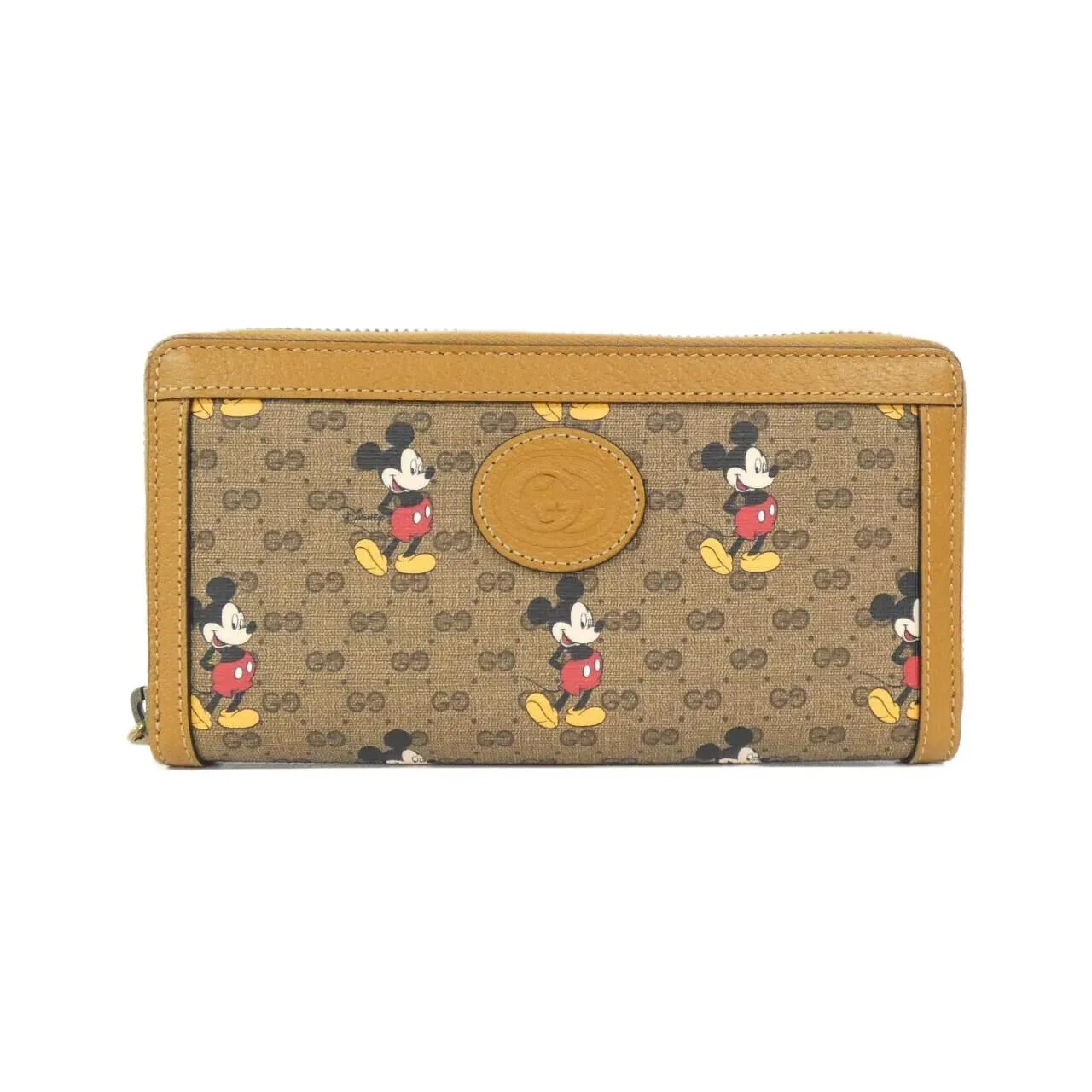GUCCI Horsebit 1955 602532 HWUBM Wallet Canvas
