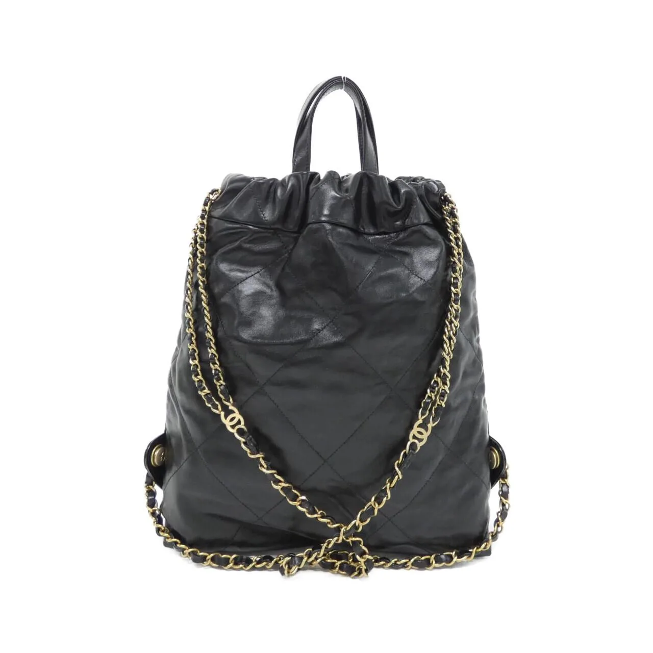 CHANEL Chanel 22 AS3859 Backpack 黑色 中古品A - 縮圖 2