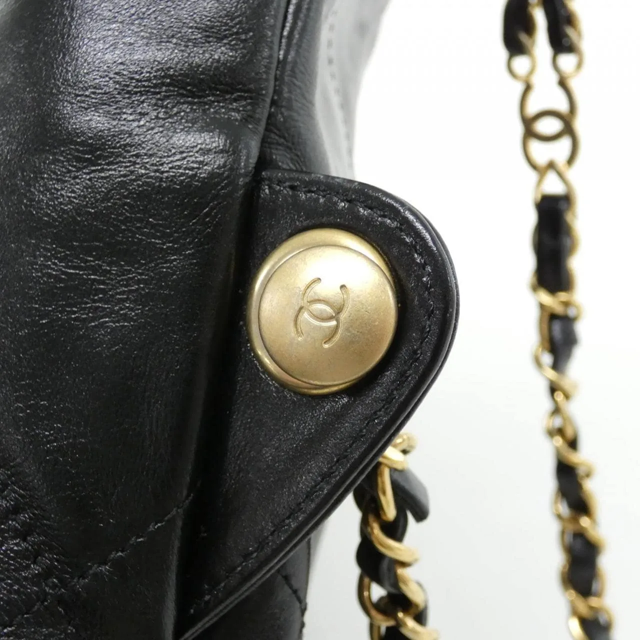 CHANEL Chanel 22 AS3859 Backpack 黑色 中古品A - 縮圖 7