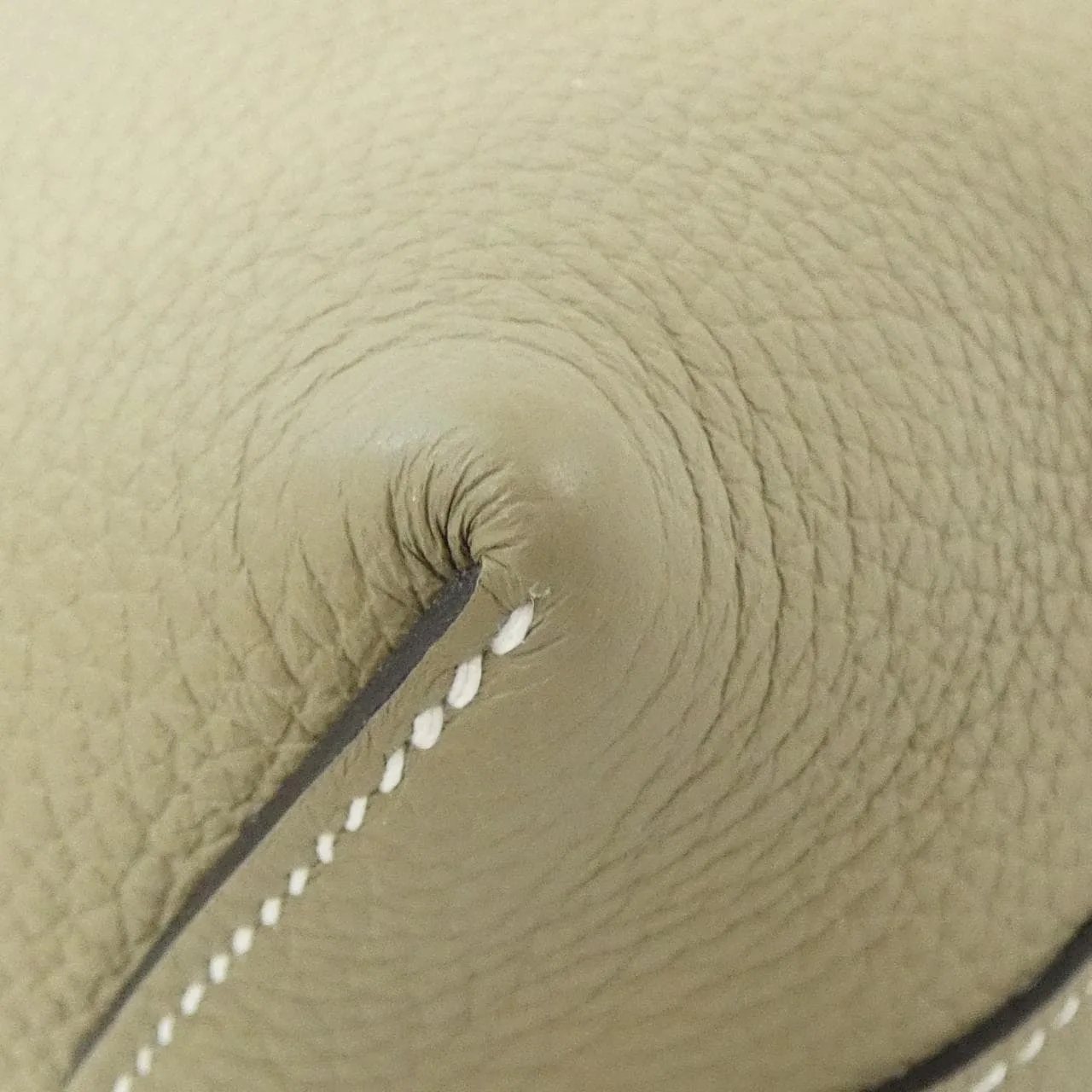 HERMES 082201CA Handbag Clemence Beige Clemence Leather Rank A - Thumbnail 3