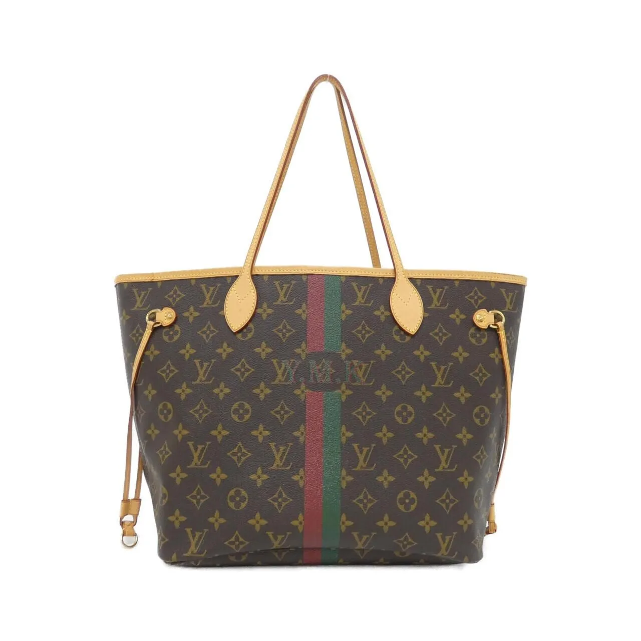 LOUIS VUITTON Neverfull P00227 Tote Monogram Black