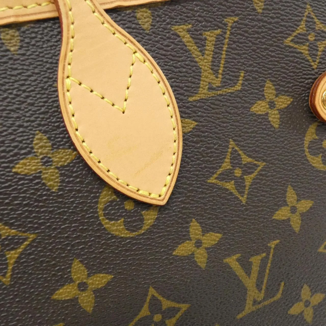LOUIS VUITTON Neverfull P00227 Tote Monogram Black Monogram Rank A - Thumbnail 4