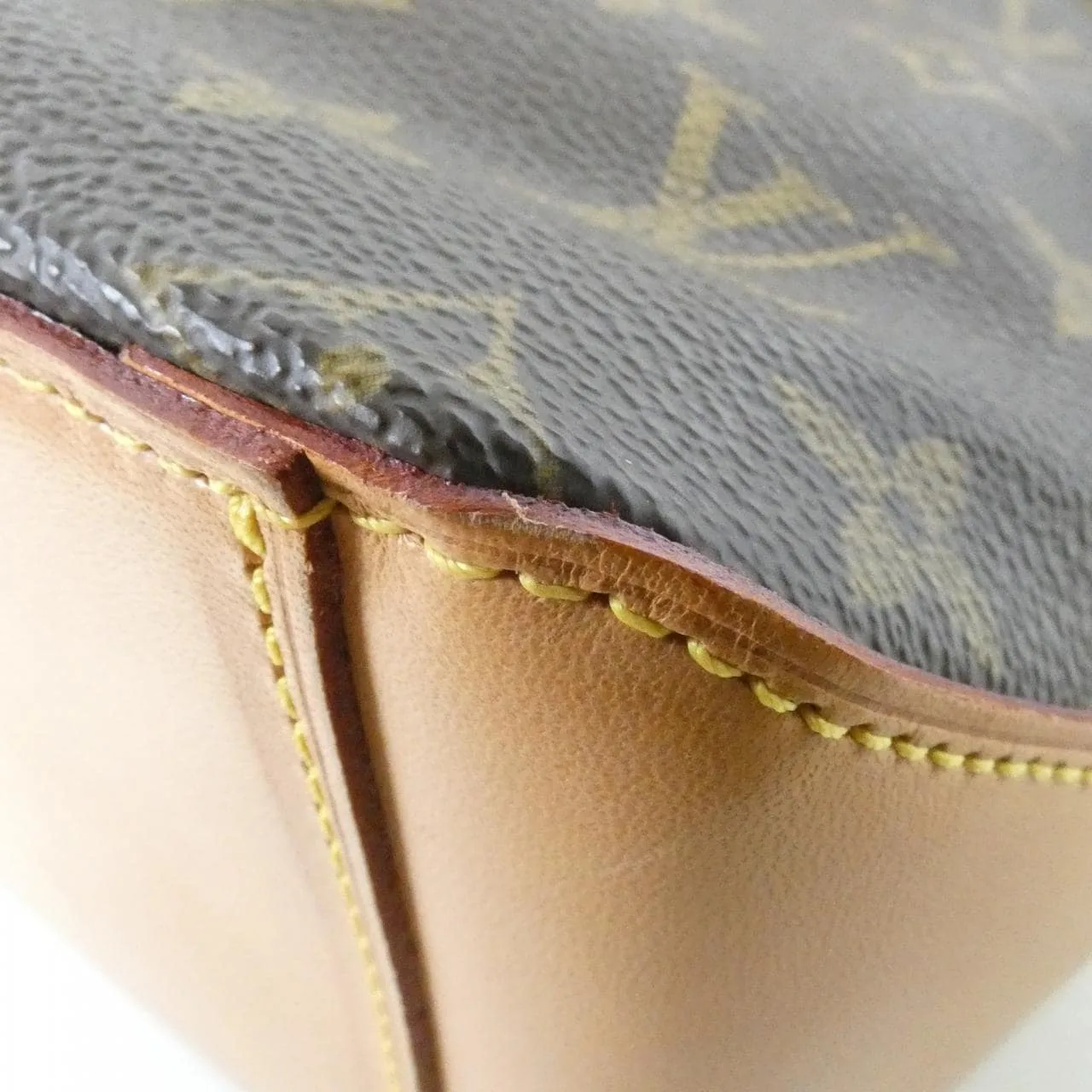 LOUIS VUITTON Caba Piano M51148 Handbag Monogram 黑色 Monogram 中古品A - 縮圖 2