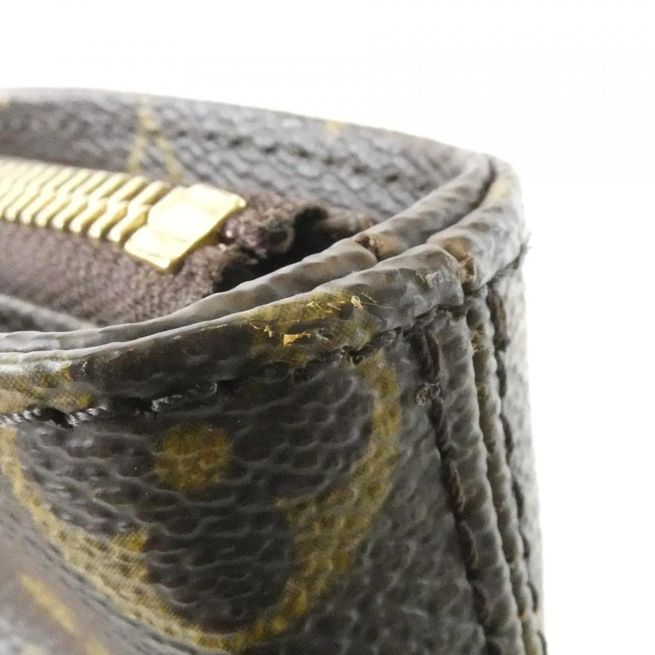 LOUIS VUITTON Caba Piano M51148 Handbag Monogram 黑色 Monogram 中古品A - 縮圖 3