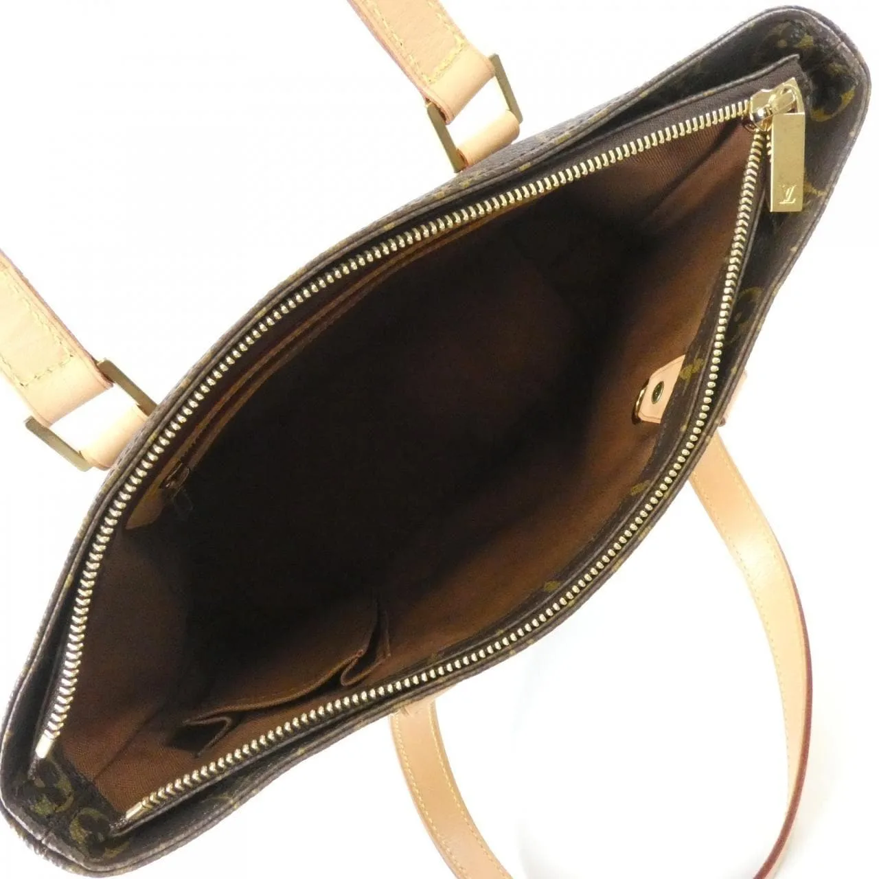LOUIS VUITTON Caba Piano M51148 Handbag Monogram 黑色 Monogram 中古品A - 縮圖 8