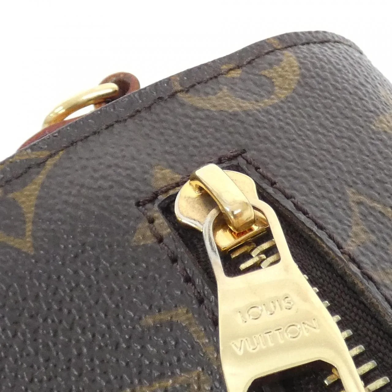 LOUIS VUITTON Pochette M44875 Handbag Monogram Black Monogram Rank A - Thumbnail 7