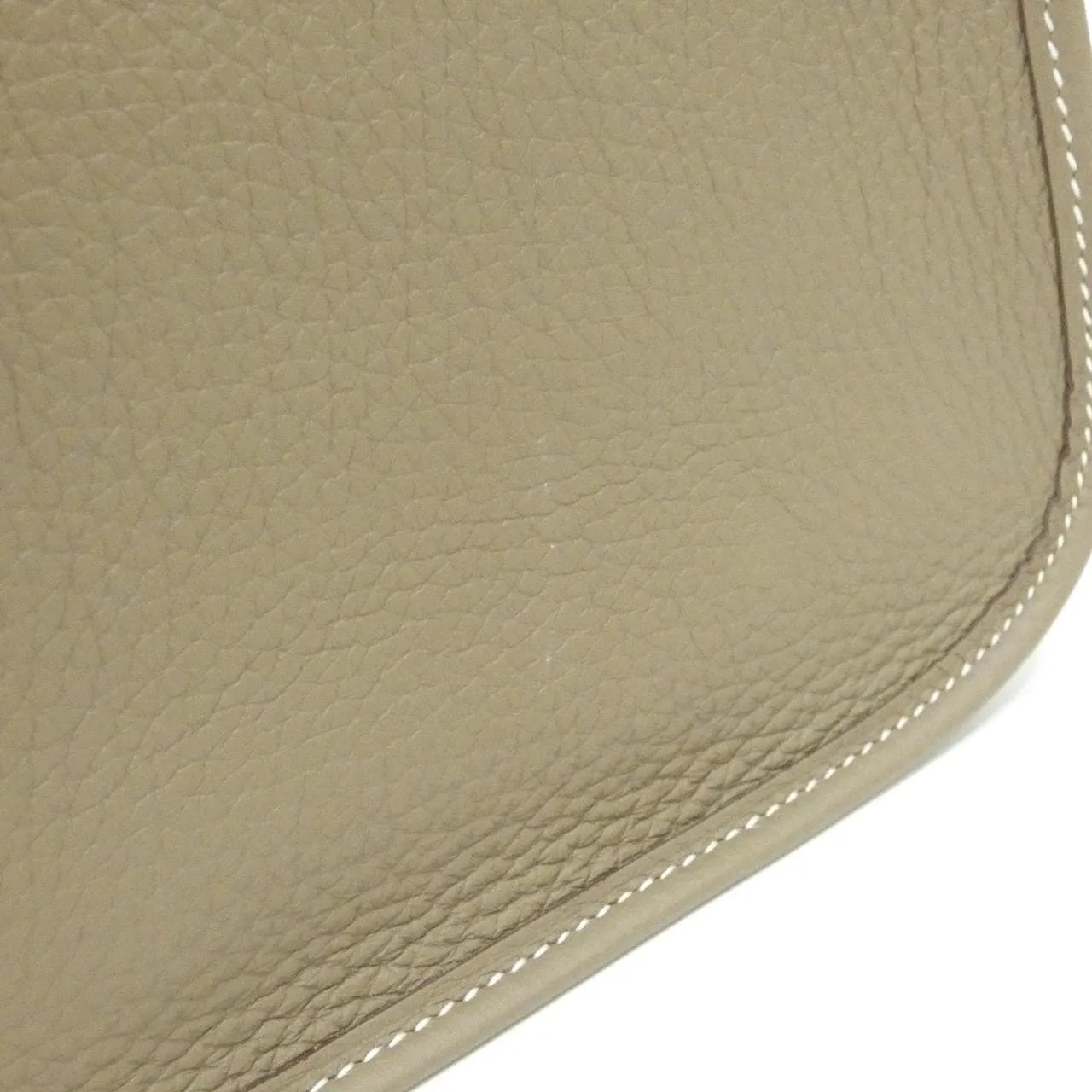 HERMES Evelyne 085945CC 肩背包 Clemence Etoupe Clemence 皮 中古品A - 縮圖 4