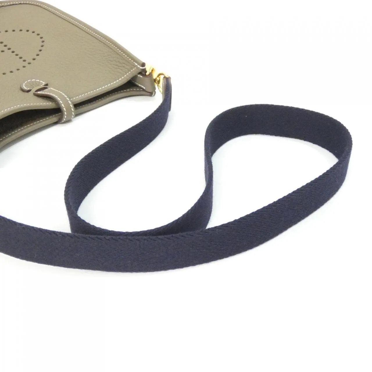 HERMES Evelyne 085945CC 肩背包 Clemence Etoupe Clemence 皮 中古品A - 縮圖 5