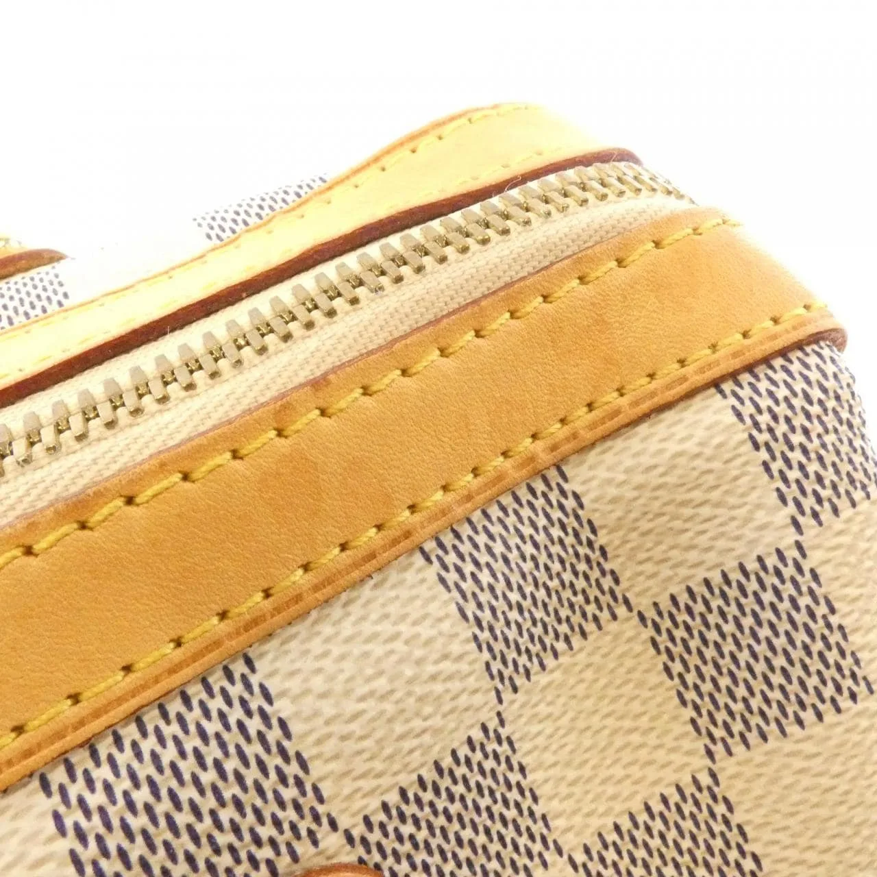 LOUIS VUITTON N52001 手提包 Damier 黑色 Damier 中古品B - 縮圖 5
