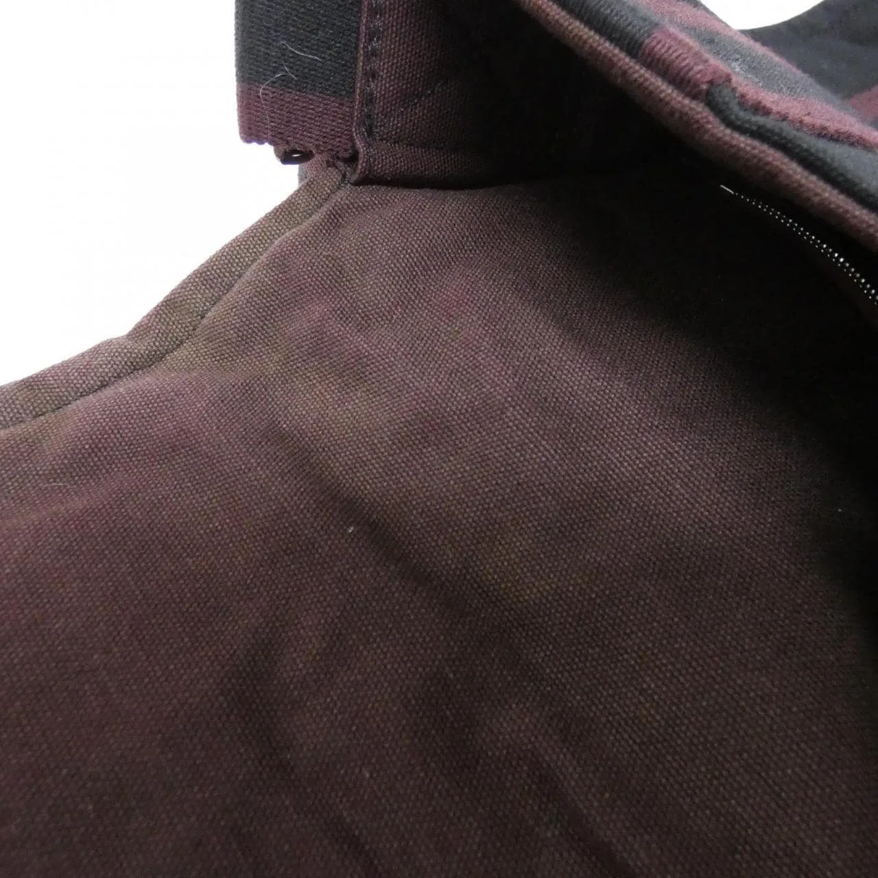 HERMES 101199M Shoulder Canvas Black Canvas Rank A - Thumbnail 7
