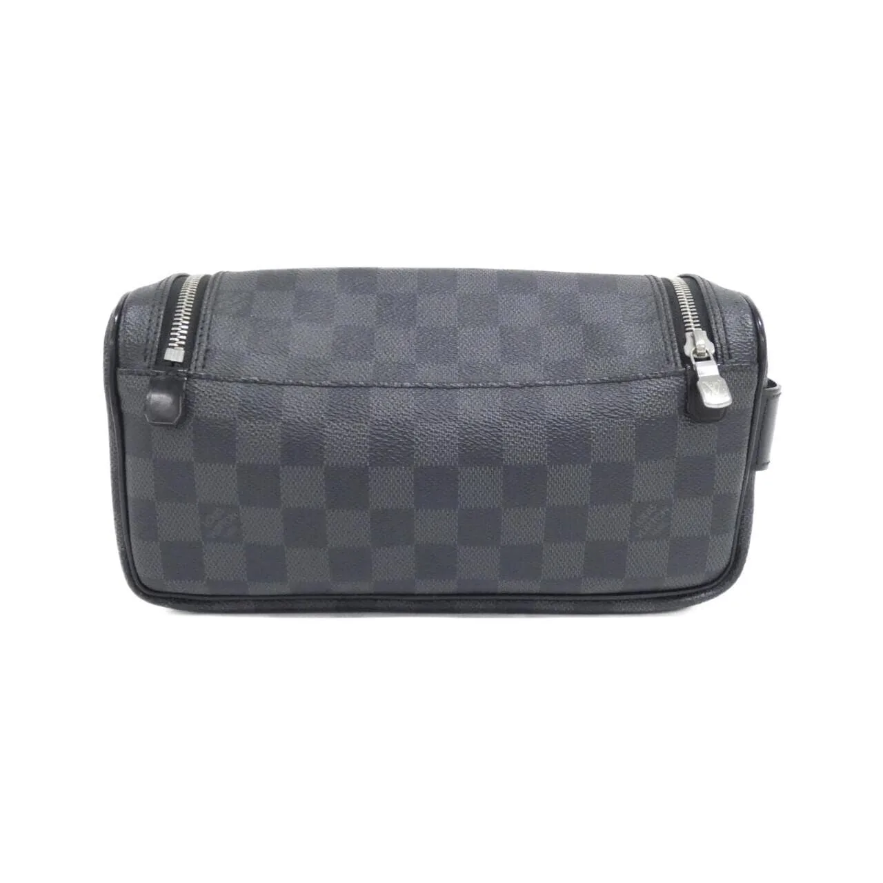 LOUIS VUITTON N47625 小袋 Damier 黑色 Damier 中古品A - 縮圖 2