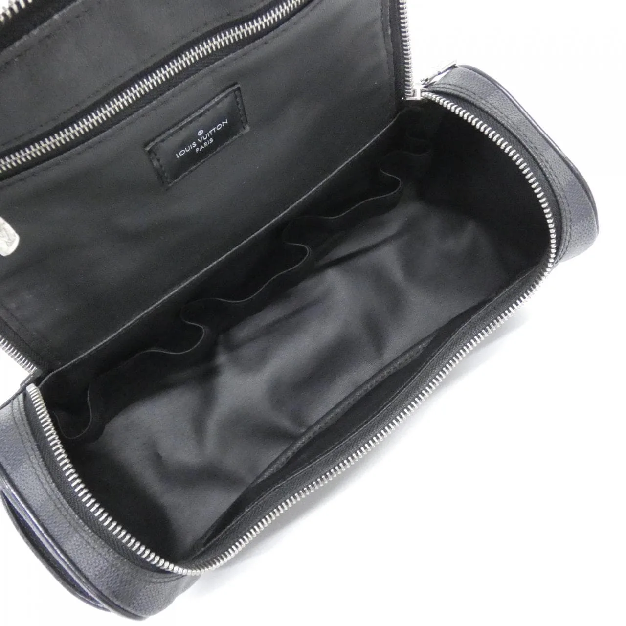 LOUIS VUITTON N47625 小袋 Damier 黑色 Damier 中古品A - 縮圖 7