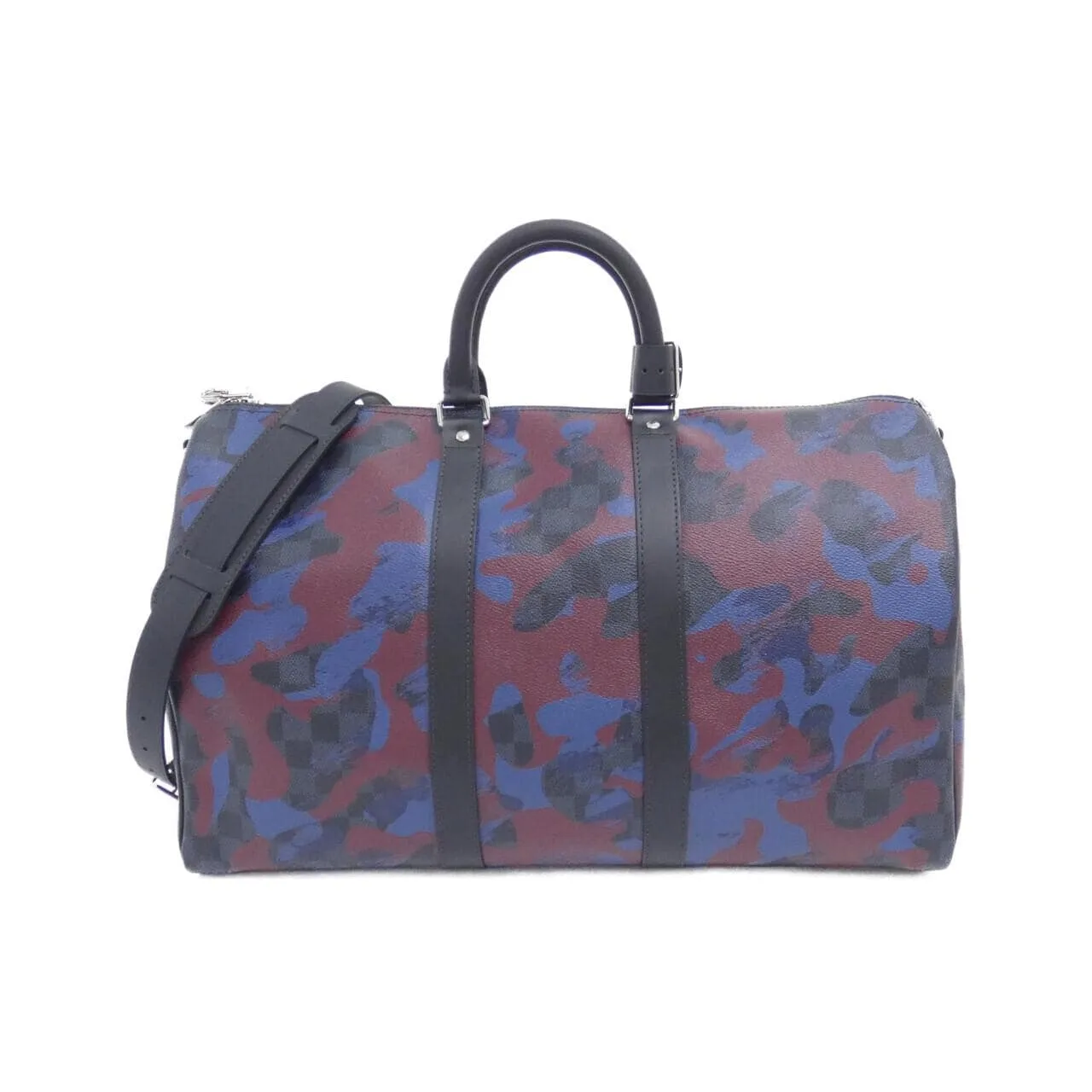 LOUIS VUITTON Keepall N41513 Boston Damier Black