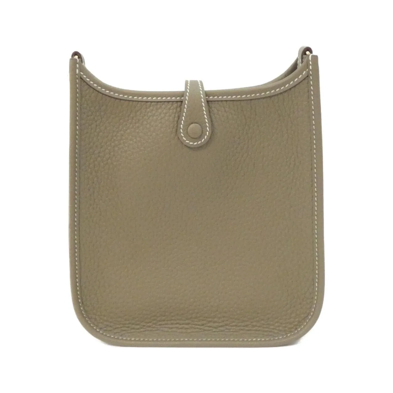 HERMES Evelyne 069426CC Shoulder Clemence Etoupe Clemence 皮 未使用品 - 縮圖 2