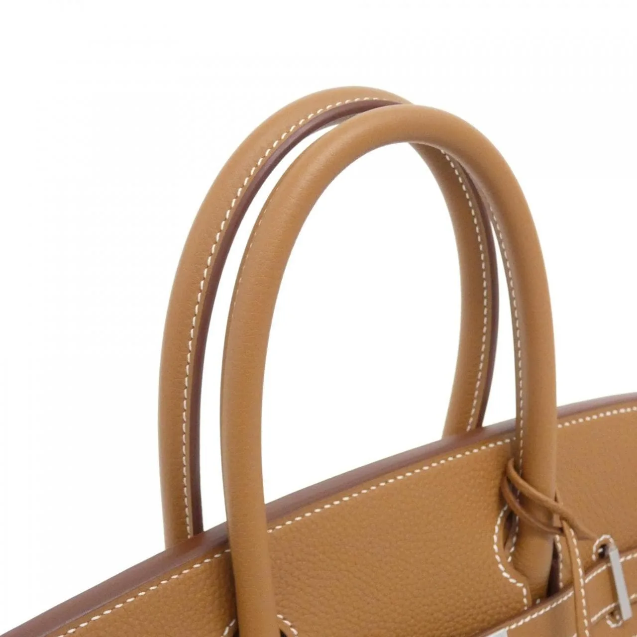 HERMES Birkin 030520CK Handbag Togo Gold Togo Leather Unused - Thumbnail 5
