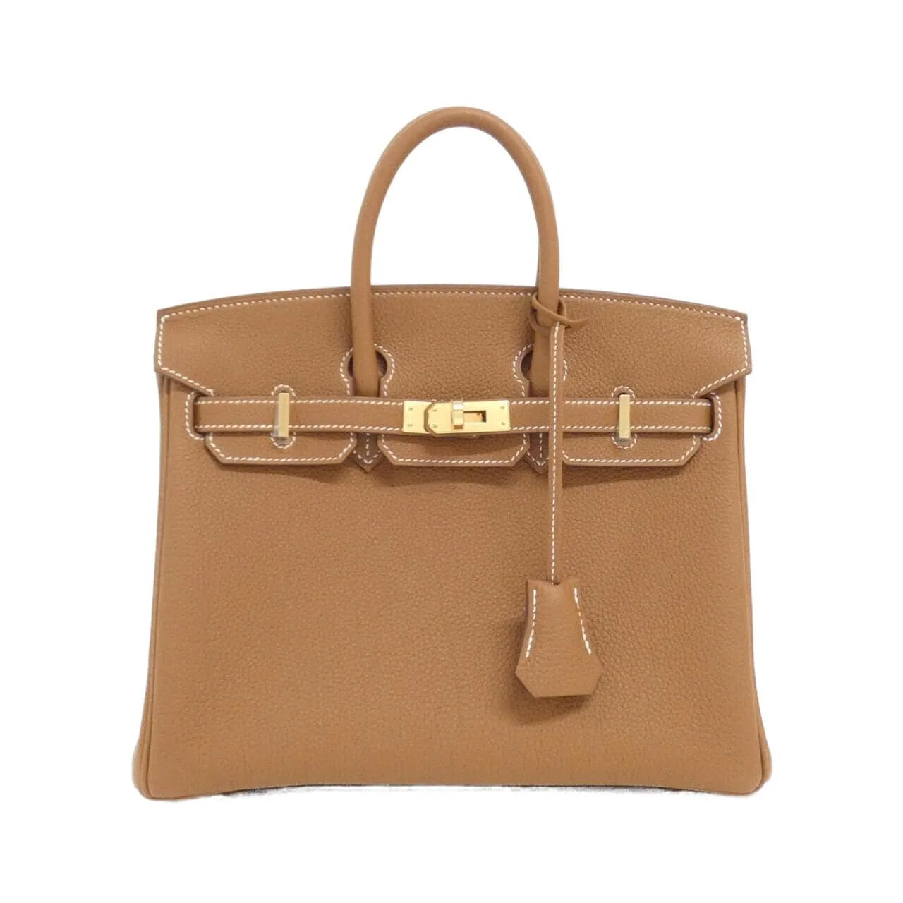HERMES Birkin 041344CC Handbag Togo Gold