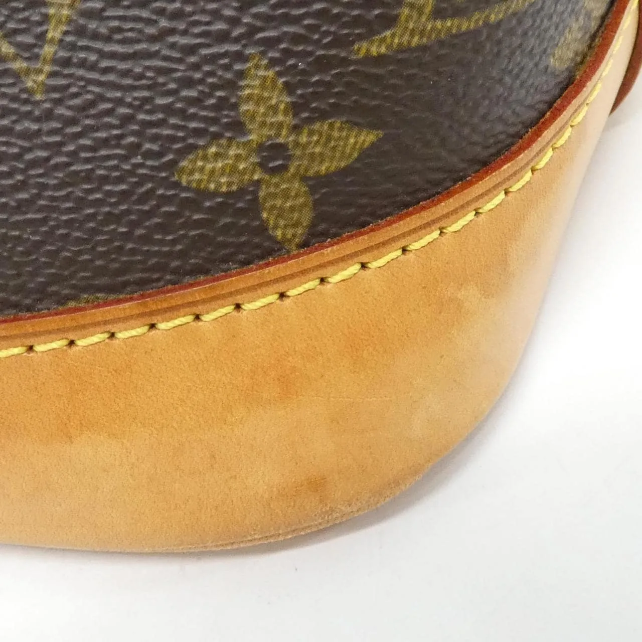 LOUIS VUITTON Alma M51130 Handbag Monogram Black Monogram Rank A - Thumbnail 3